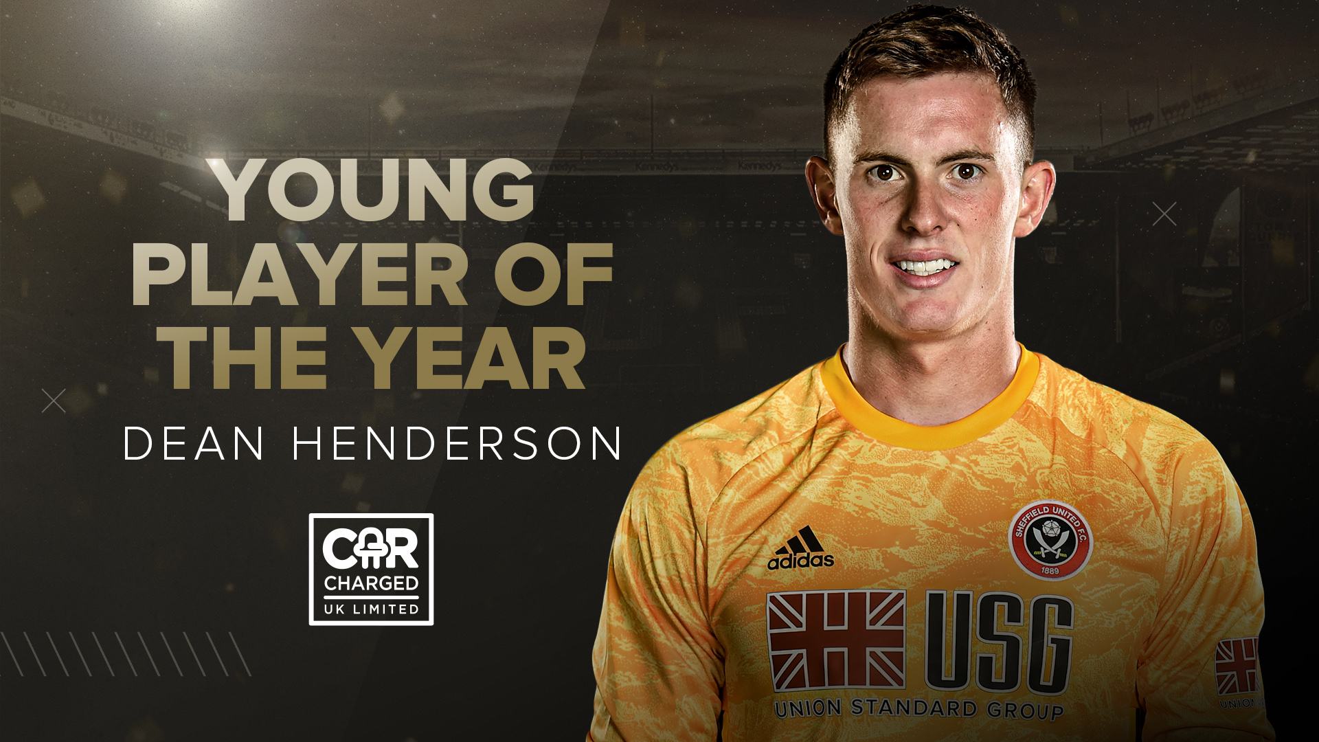 Dean Henderson is the Sheffield United FC Young Player of the Year Award winner